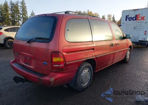 1995 Ford Windstar Wagon from USA, damaged, VIN 2FMDA5142SBD30488